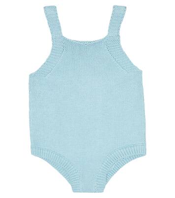 Baby intarsia cotton-blend bodysuit | Stella McCartney Kids