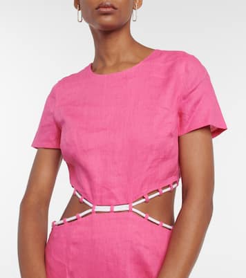 Midikleid Matteo aus Leinen | Staud