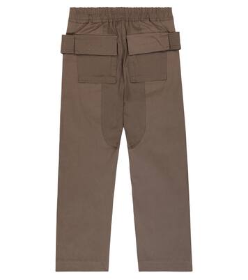Weite Cargohose aus Baumwolle | Rick Owens Kids