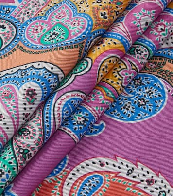 Spugna paisley cotton blanket | Etro