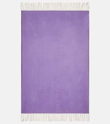 Spugna paisley cotton blanket | Etro