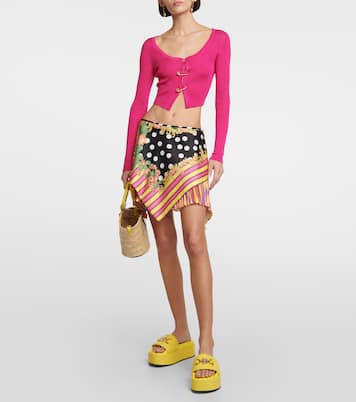 Cropped-Cardigan Safety Pin | Versace