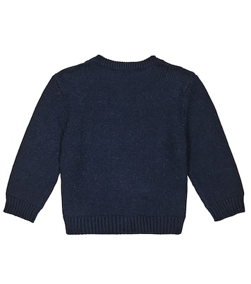 Baby cotton sweater | Il Gufo