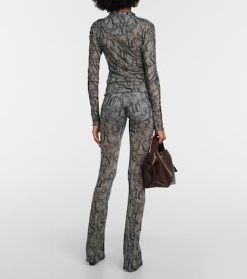 Bedrucktes Top Halcyon aus Jersey | KNWLS