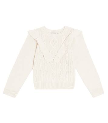 Lucia cable-knit wool-blend sweater | The New Society