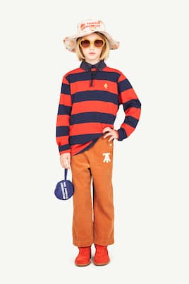 Eel striped polo shirt | The Animals Observatory