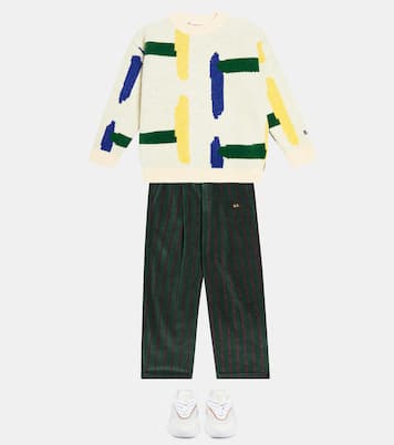 Geometric jacquard sweater | Bobo Choses