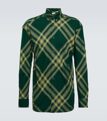 Burberry check wool shirt | Burberry