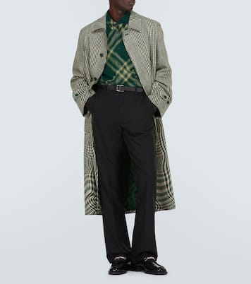 Burberry check wool shirt | Burberry