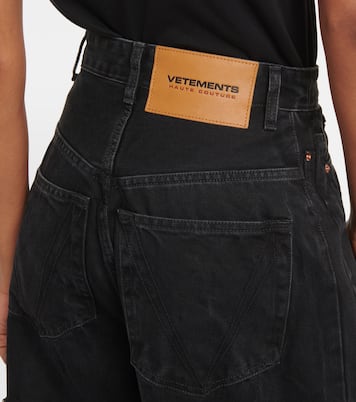 Distressed wide-leg jeans | Vetements