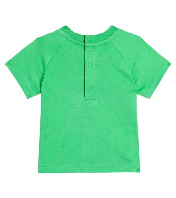 Baby printed cotton jersey T-shirt | Moschino Kids