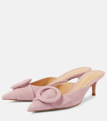 Portofino 55 suede mules | Gianvito Rossi