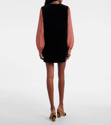 Weste Gliss aus Baumwollsamt | Blazé Milano