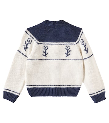 Osaka intarsia cardigan | The New Society