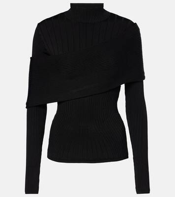 Top aus Rippstrick | Mugler