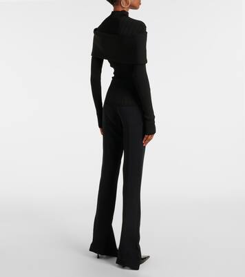 Top aus Rippstrick | Mugler