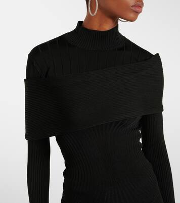 Top aus Rippstrick | Mugler