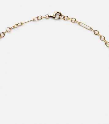Strength 18kt gold pendant necklace with diamond | FoundRae