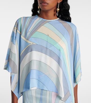 Midikleid Iride aus Musselin | Pucci