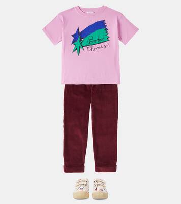 Shooting Stars cotton jersey T-shirt | Bobo Choses