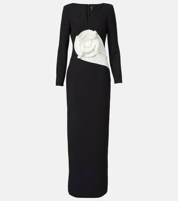 Robe longue en crêpe | Roland Mouret
