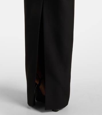 Robe longue en crêpe | Roland Mouret