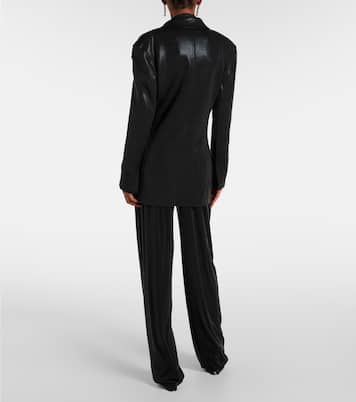 Blazer aus Lamé | Norma Kamali