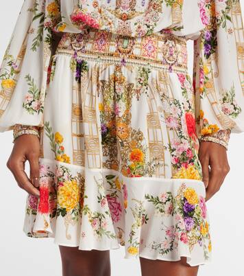 Robe en soie à fleurs | Camilla