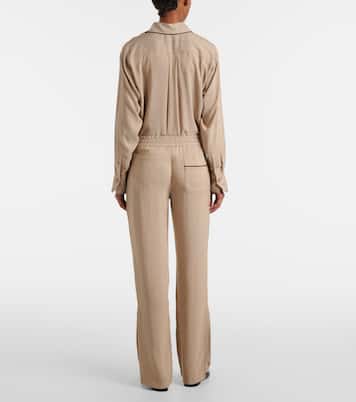 스트라이프 파자마 팬츠 | Victoria Beckham