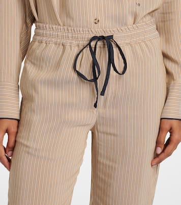 스트라이프 파자마 팬츠 | Victoria Beckham