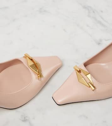 Ryker 70 embellished leather pumps | Jimmy Choo