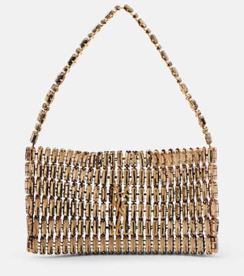 Evening Mini embroidered shoulder bag | Saint Laurent