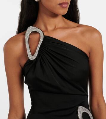 Robe mit Kristallen | David Koma