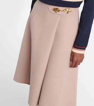 Wool and cashmere midi skirt | Valentino