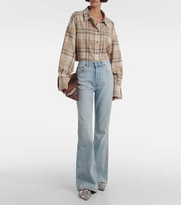 The Riding Jean high-rise flared jeans | Re/Done