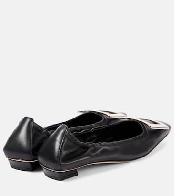 Belle Vivier leather ballet flats | Roger Vivier
