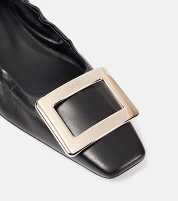 Belle Vivier leather ballet flats | Roger Vivier