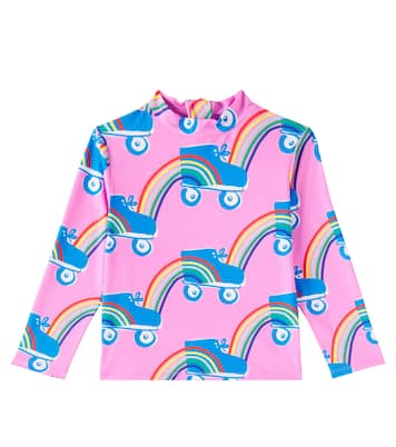 Printed rashguard top | Stella McCartney Kids