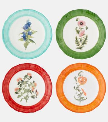 A Garden For The Sultan set of 4 dessert plates | Les-Ottomans