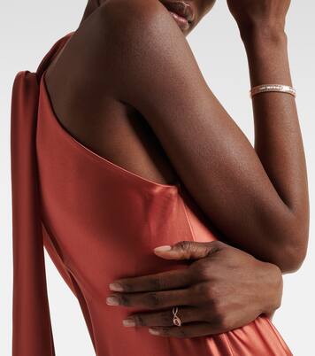 Anello in oro rosa 18kt con zaffiro e diamanti | Shay Jewelry