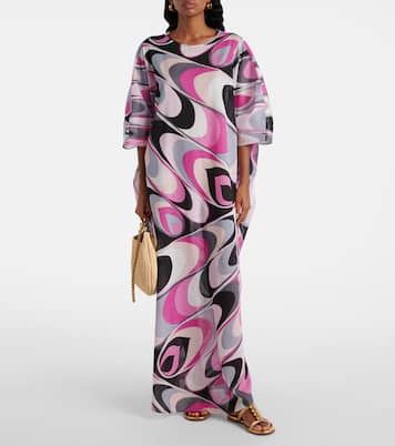 Kaftan Onde aus Baumwollmusselin | Pucci