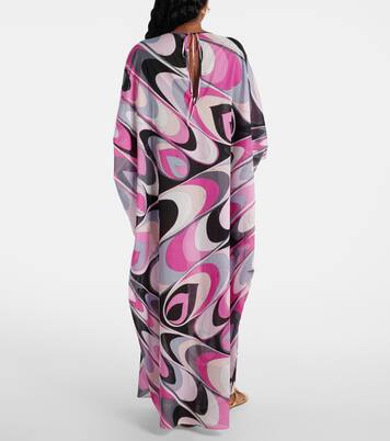 Kaftan Onde aus Baumwollmusselin | Pucci