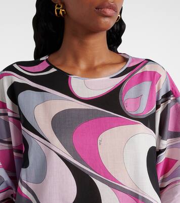 Kaftan Onde aus Baumwollmusselin | Pucci