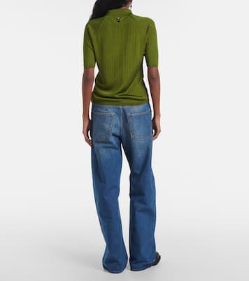 Polohemd aus Strick | Acne Studios