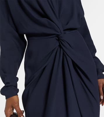 Robe midi en satin | Stella McCartney