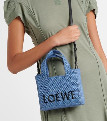 Paula's Ibiza Shopper Mini aus Raffiabast | Loewe