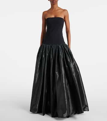 Taffeta bustier gown  | Coperni