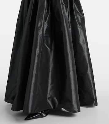 Taffeta bustier gown  | Coperni