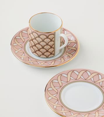 Impero set of 2 espresso cups and saucers | La DoubleJ