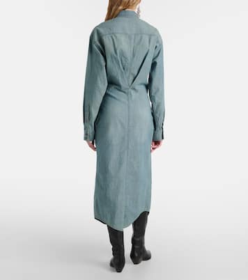 Hemdblusenkleid Nolwen aus Chambray | Marant Etoile